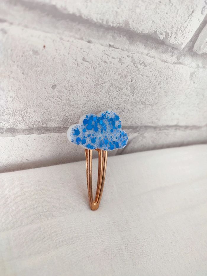 Barrette poppie clip lili.b création - photo numéro 2