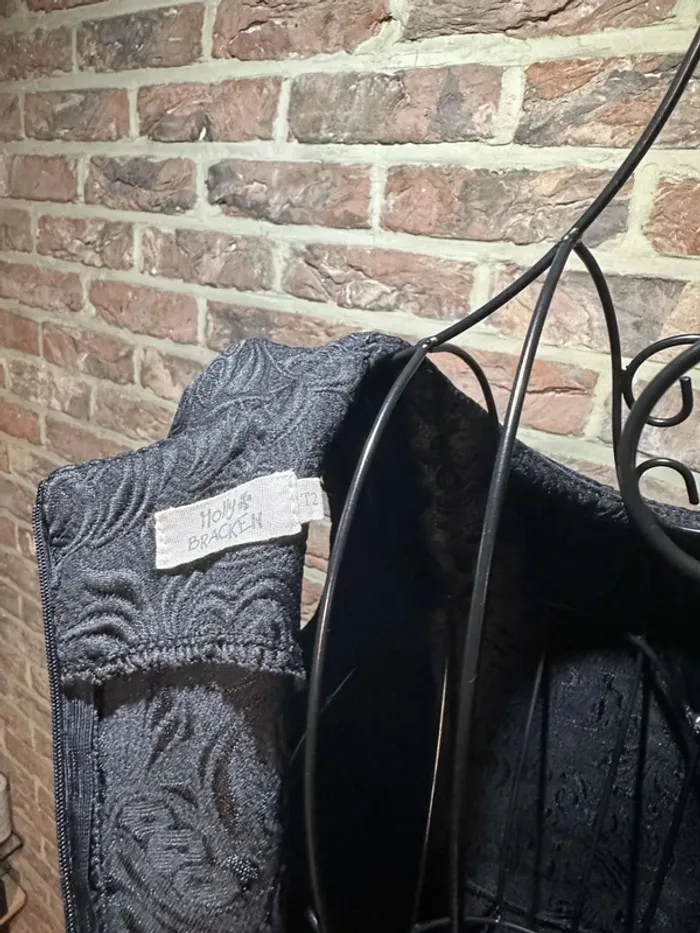 Robe noire motif Molly Bracken Taille 2 -> M / 38 - photo numéro 17