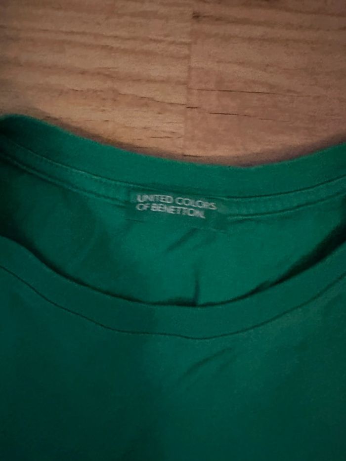 T-shirt benetton taille S - photo numéro 2