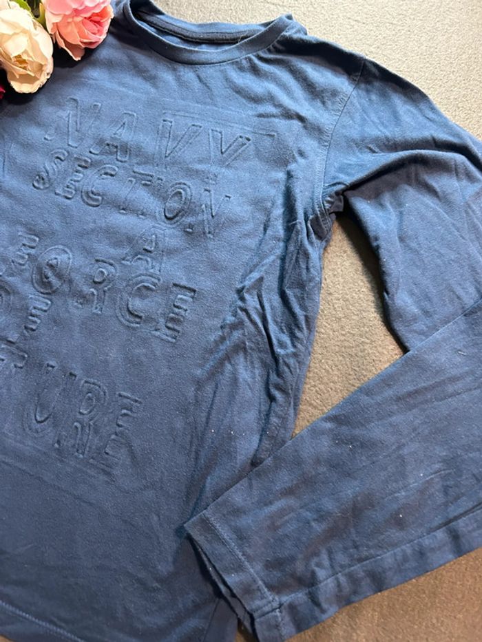 Haut manche longue avec écriture - photo numéro 2