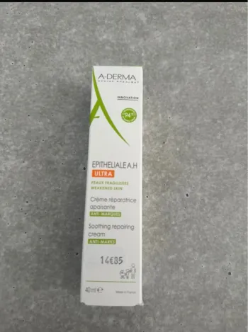 A-derma creme épithéliale réparatrice