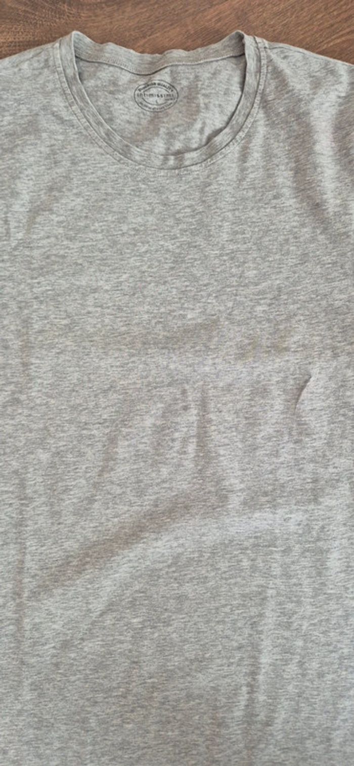 T shirt gris intimissimi l - photo numéro 3