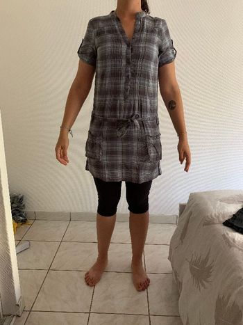 Robe / tunique à carreaux