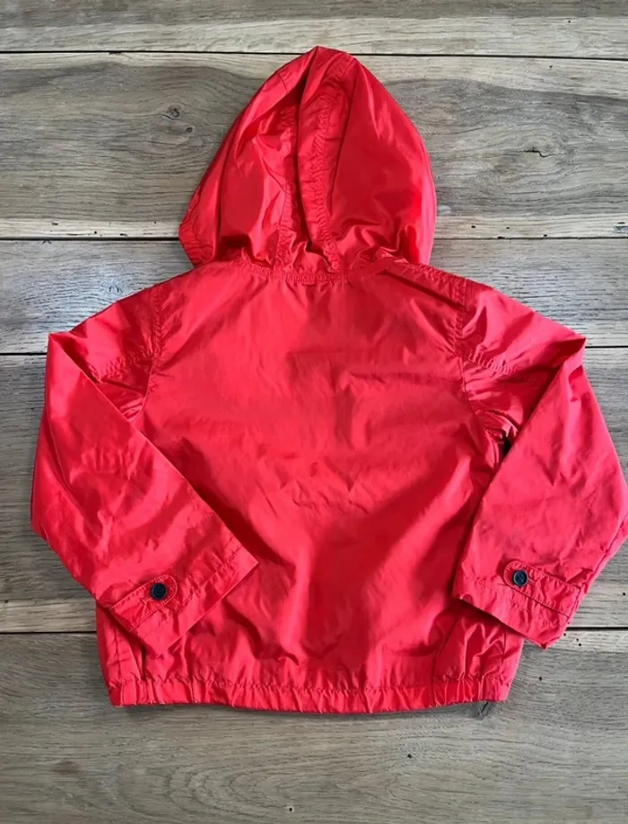 Coupe-vent ou imperméable rouge Burberry - photo numéro 7