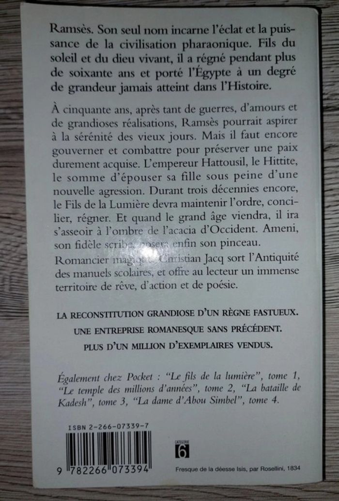 Livre de poche Ramsès 5 - photo numéro 2