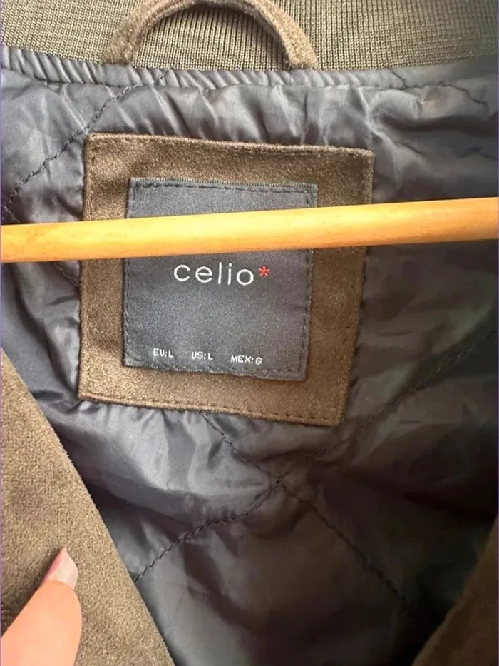 Veste bomber Celio kaki - photo numéro 2