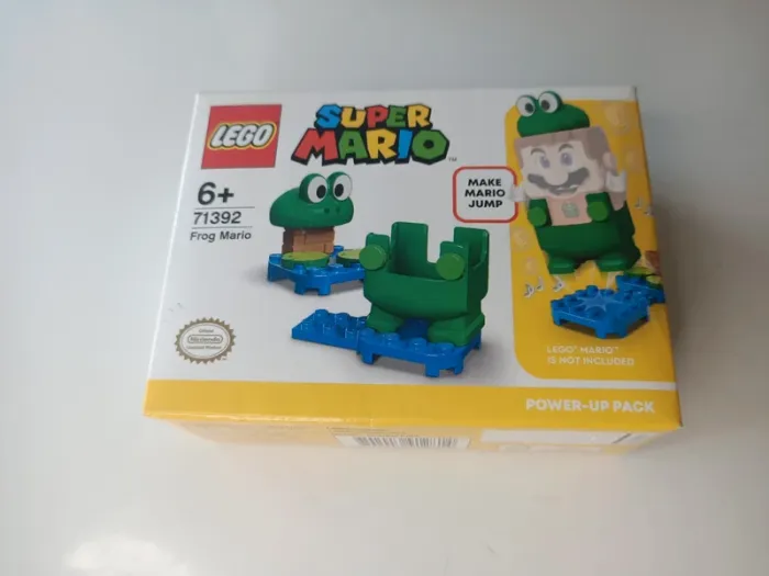 Lot de 2 boîtes lego super Mario set 71416 lava wave ride & 71392 Mario grenouille - photo numéro 2