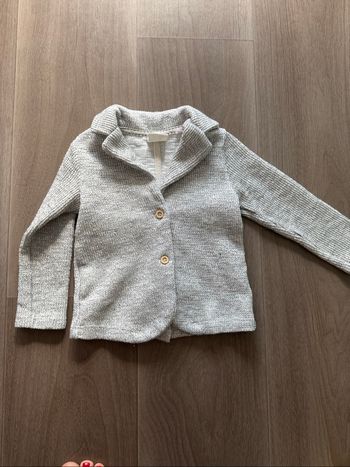 Veste tailleur grise Zara