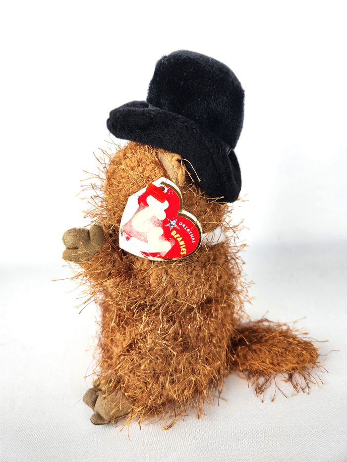 Peluche Ty Beanie Baby - Punxsutawney Phil - 2005 - Collector - photo numéro 4
