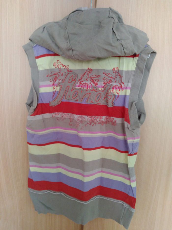 Sweat léger sans manche à capuche Orchestra taille 10 ans - photo numéro 2