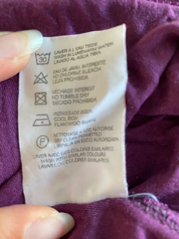 Haut violet - photo numéro 3