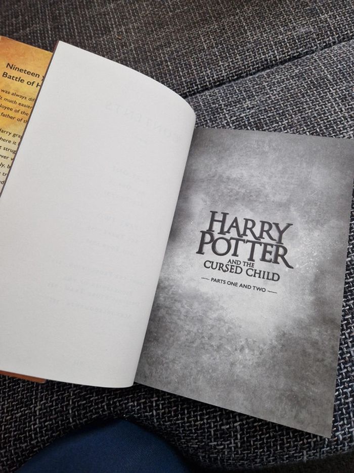 Harry potter and the cursed child ( anglais) - photo numéro 5