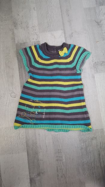 Robe multicolore 1 mois