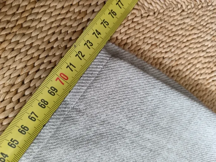 COS "Pantalon large taille haute beige" t. 38 - photo numéro 11