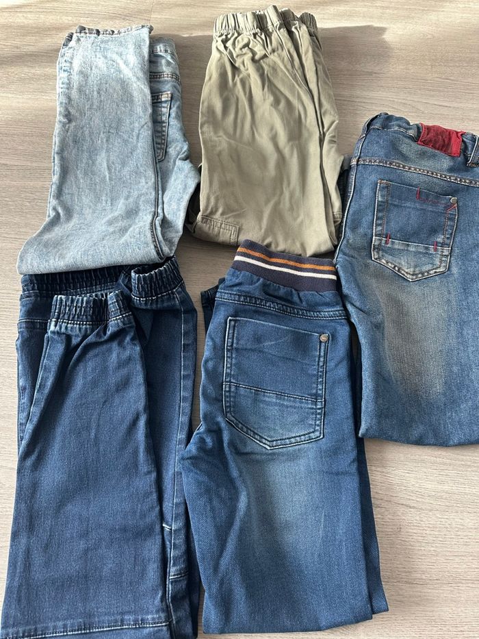 Pantalon en jean garçon - photo numéro 2