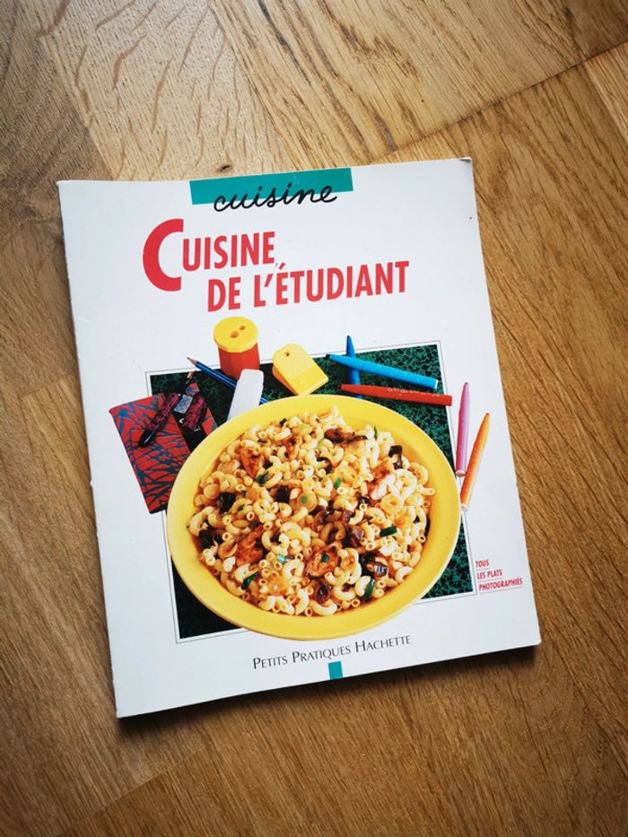 Livre de cuisine pour étudiants