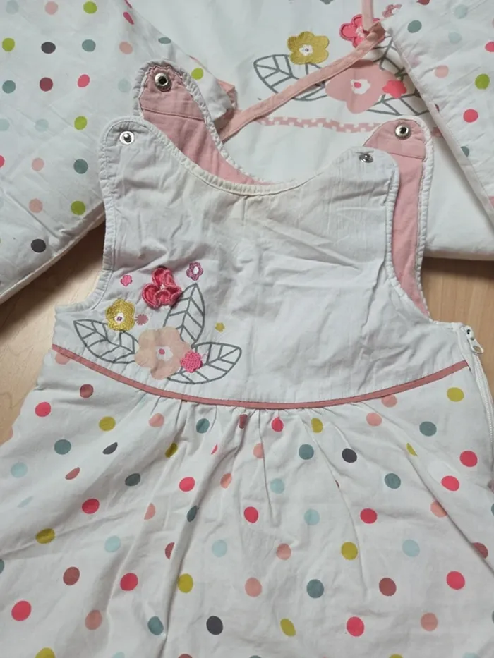 Tour de lit et gigoteuse vertbaudet 9-12mois - photo numéro 2