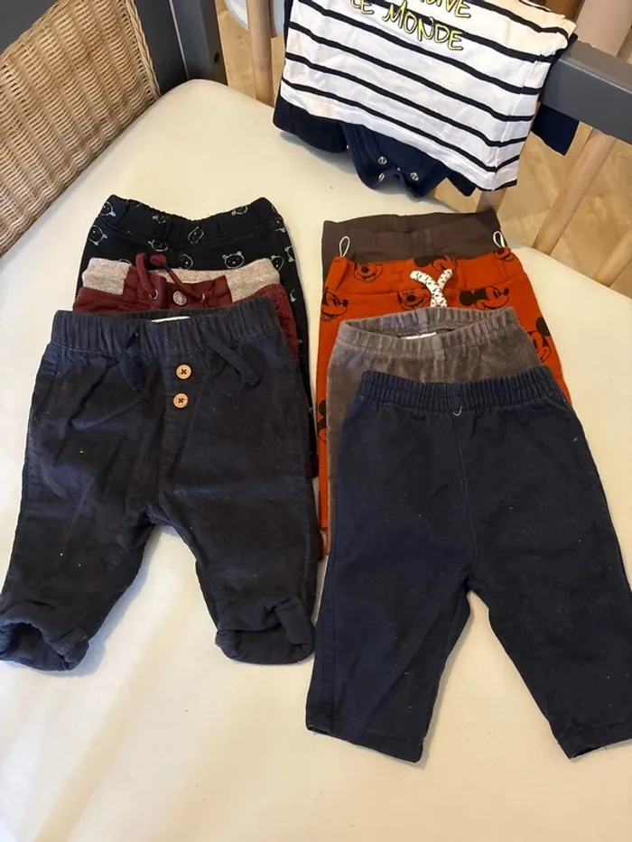 Lot 7 pantalons