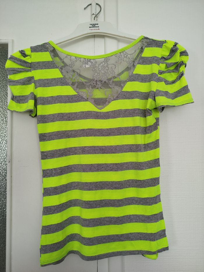 Tee-shirt fluo taille unique - photo numéro 3