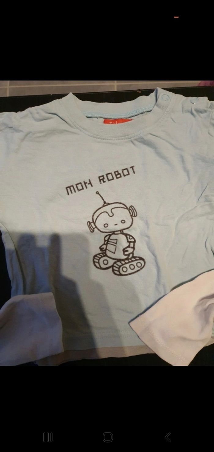 Lot tee shirts 12 mois - photo numéro 2