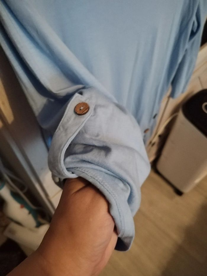 Tee shirt bleu - photo numéro 7