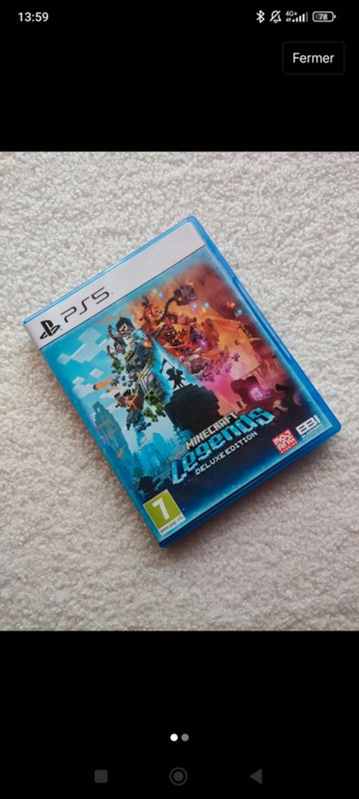 PS5 : Minecraft legends