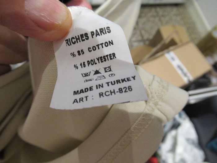 T-shirt de la marque Riches Paris top qualité neuf a taille L oversize (ref 005) - photo numéro 5