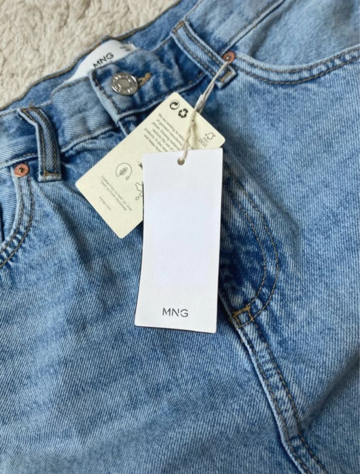 Jupe en jeans MNG taille m - photo numéro 9