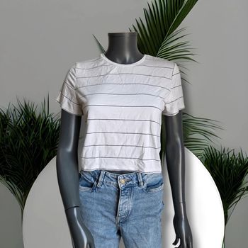 Tee shirt - courte manche - ligné