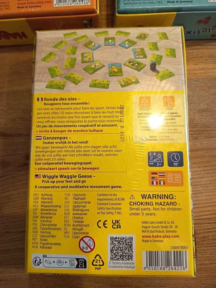 Lot 3 jeux de société haba neuf jamais déballé - photo numéro 5