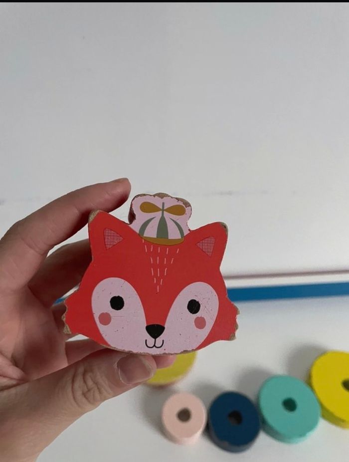 Tour à empiler renard - photo numéro 4