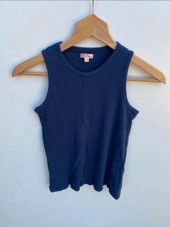 Débardeur bleu marine