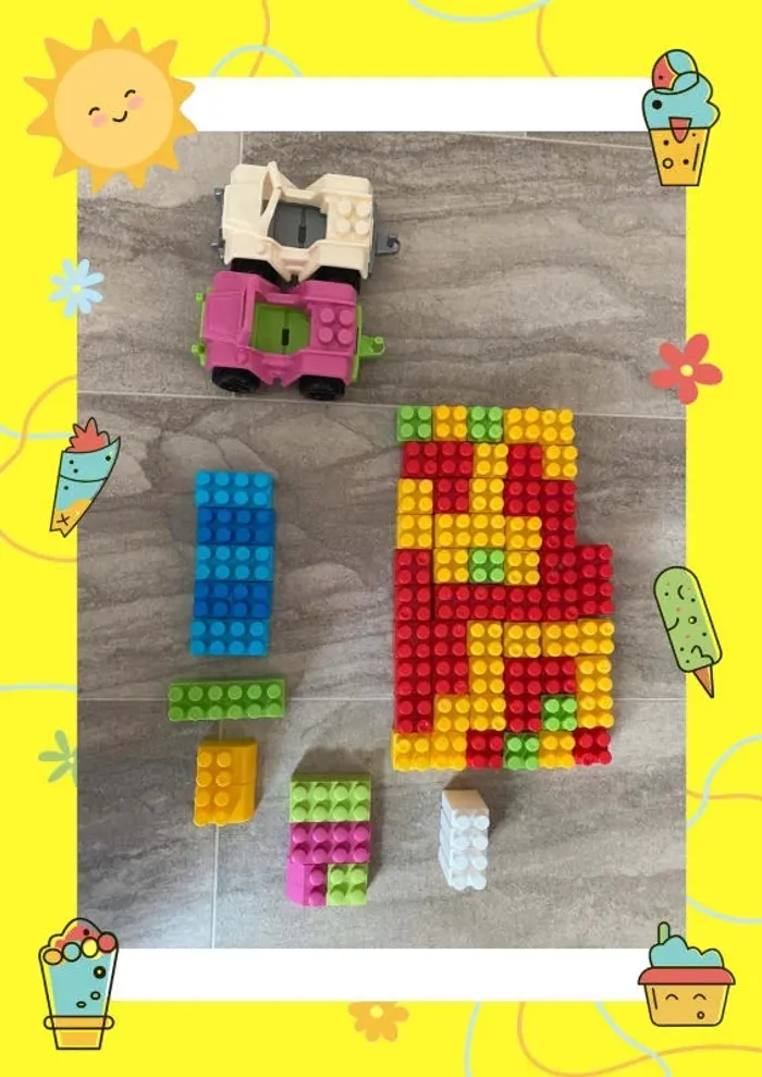 Lot de Lego Ecoiffier