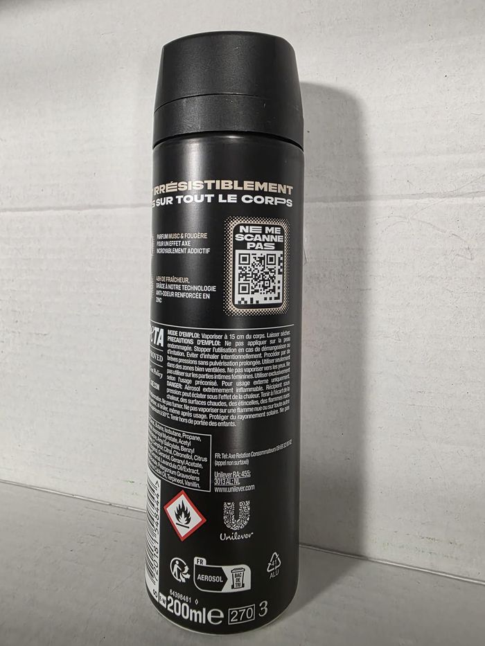 Déodorant AXE 200ml  Musk - photo numéro 3