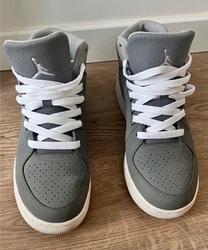 Air Jordan 1 Flight 3 BG Montante Grise - photo numéro 5