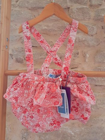 Neuf avec 🏷 bandeaux en 🎁 Bloomer à bretelle jacadi liberty Margaret Annie rose