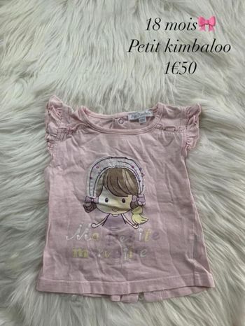 T-shirt 🎀 18 mois 🎀 Petit Kimbaloo
