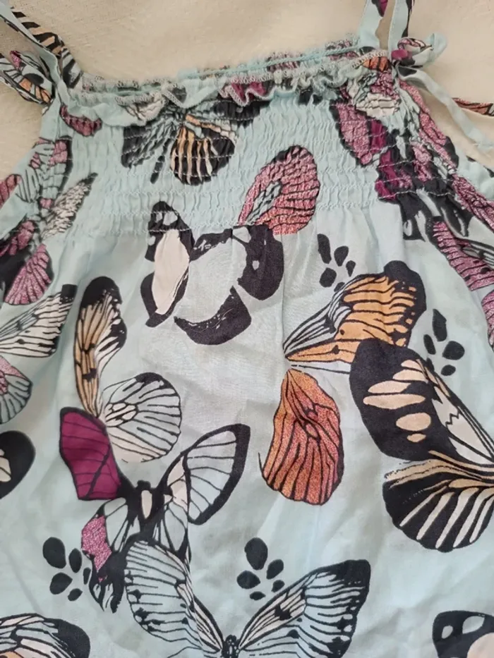 🎀 robe motif papillon taille 18 mois 🎀 - photo numéro 2