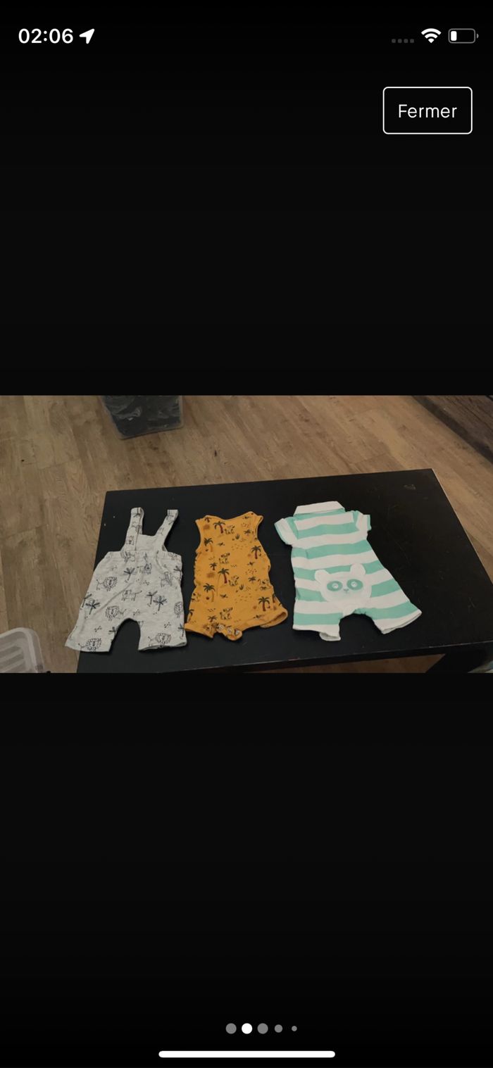 Lot salopettes été - photo numéro 2