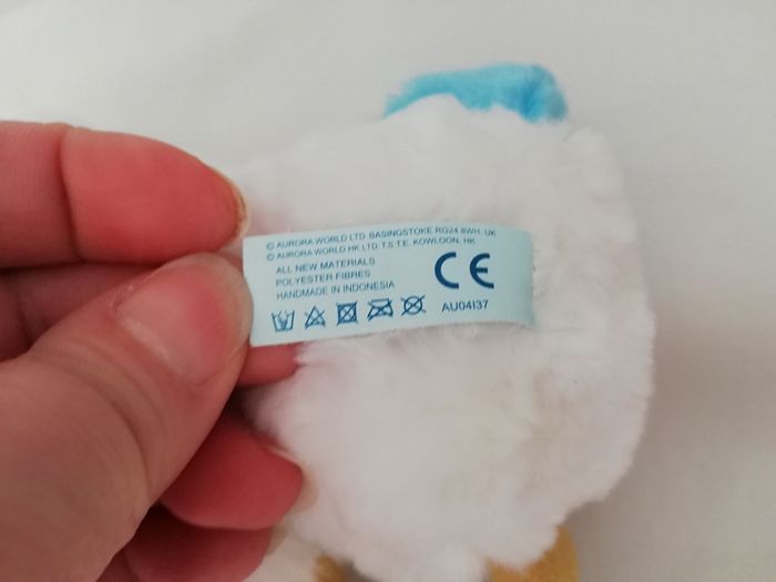 peluche tigre blanc yoohoo friends - photo numéro 8