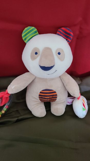 Doudou éveil Panda Pommette