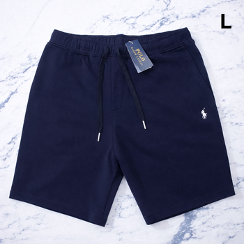 Short Ralph Lauren - Taille L - Couleur bleu logo brodé blanc - Neuf