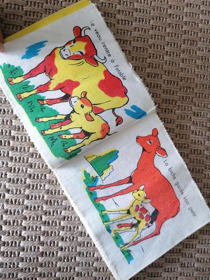 Livre tissu les petits vintage - photo numéro 4