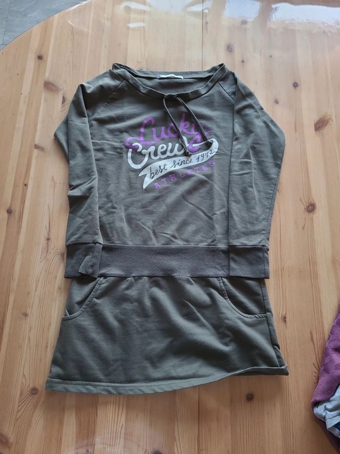 Robe pull fille
