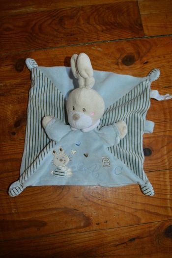 Doudou bleu ABC Nicotoy