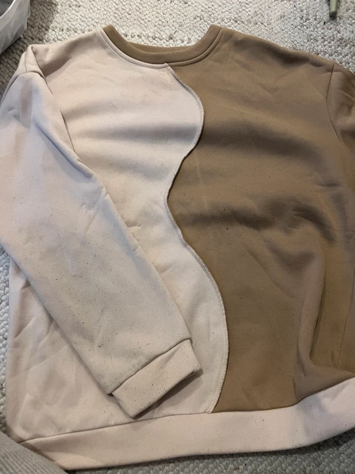 Pull col rond taille m