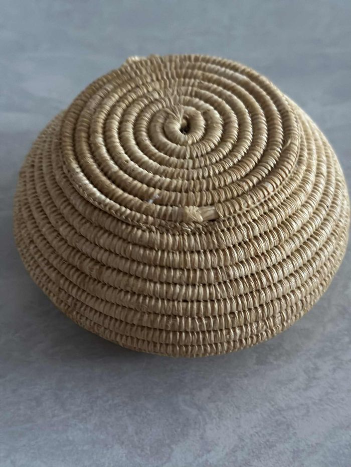 🌟 sublime petite boîte tressée main (panier) polyvalente déco boîte à bijoux , elle est superbe ! - photo numéro 2