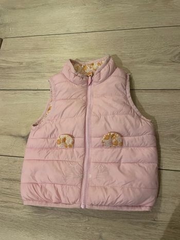 Doudoune sans manche 12 mois