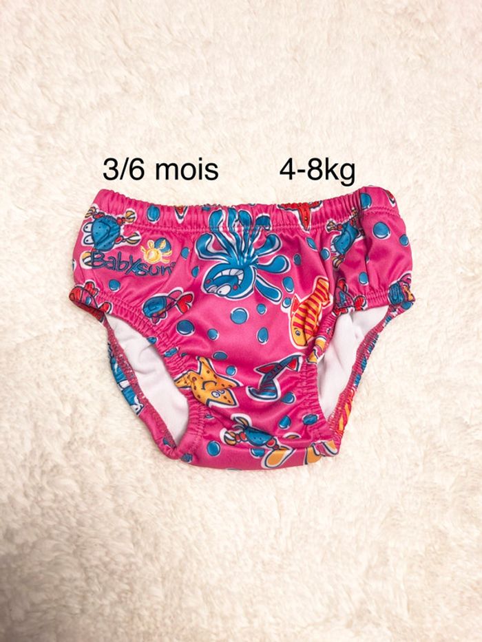 Maillot de bain couche 3/6 mois