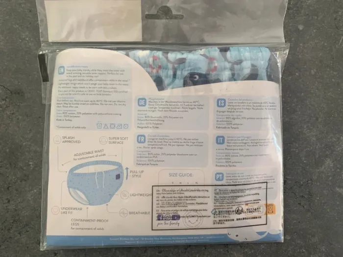 Culotte de bain neuve, couche lavable pour piscine - photo numéro 2